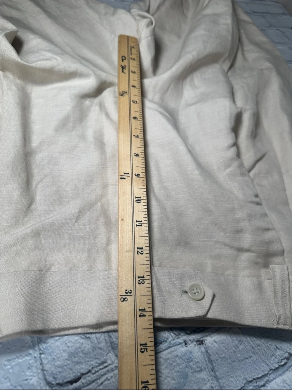 Comfort Zone by George Foreman Waist-Relaxer Linen Blend Pants Khaki size 50x32
